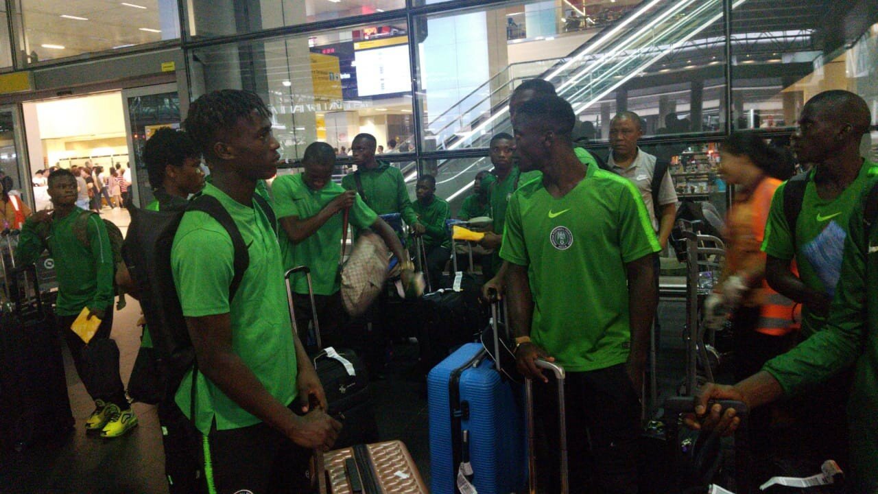 Golden Eaglets' Twelve Dropped Players Return Home On Tuesday