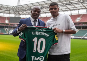 Anjorin Wants To Play Constantly At Lokomotiv Moscow - Brown