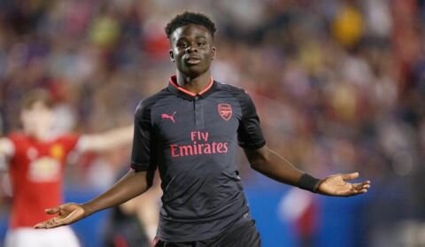Bukayo Saka Attracts Attention From Eintracht Frankfurt's Scouts