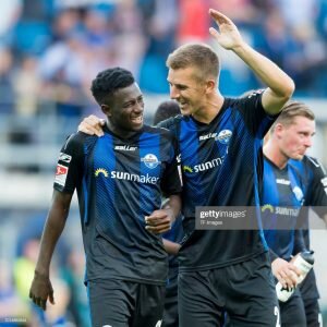 Collins Thanks God For Paderborn's Promotion To German Bundesliga