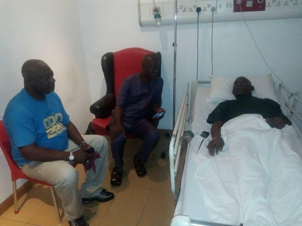 Peter Fregene Recovering Fast, After Two Successful Surgeries In Lagos