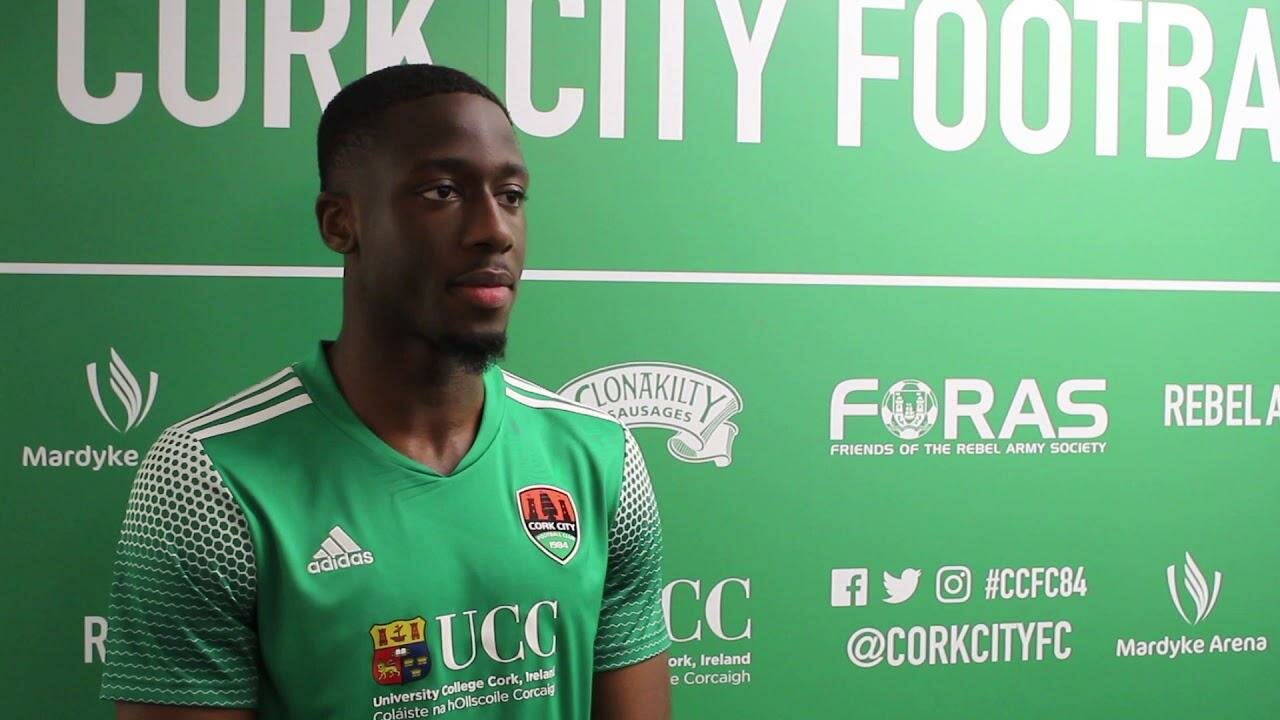 Joseph Olowu Celebrates Loan Transfer From Arsenal To Cork City