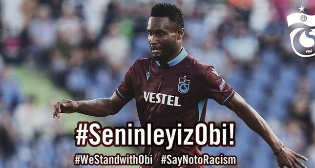 Mikel Gets Support In Battle Against Racist Opponent, Bad Fans In Turkey