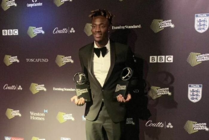 Tammy Abraham Goes Home With Two Trophies At London Football Awards