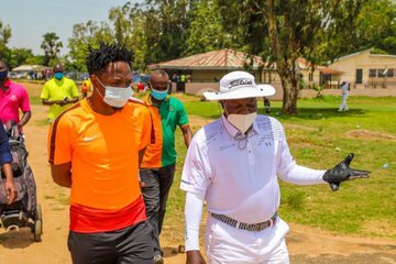 Ahmed Musa Relishes Playing Golf With Plateau State Governor