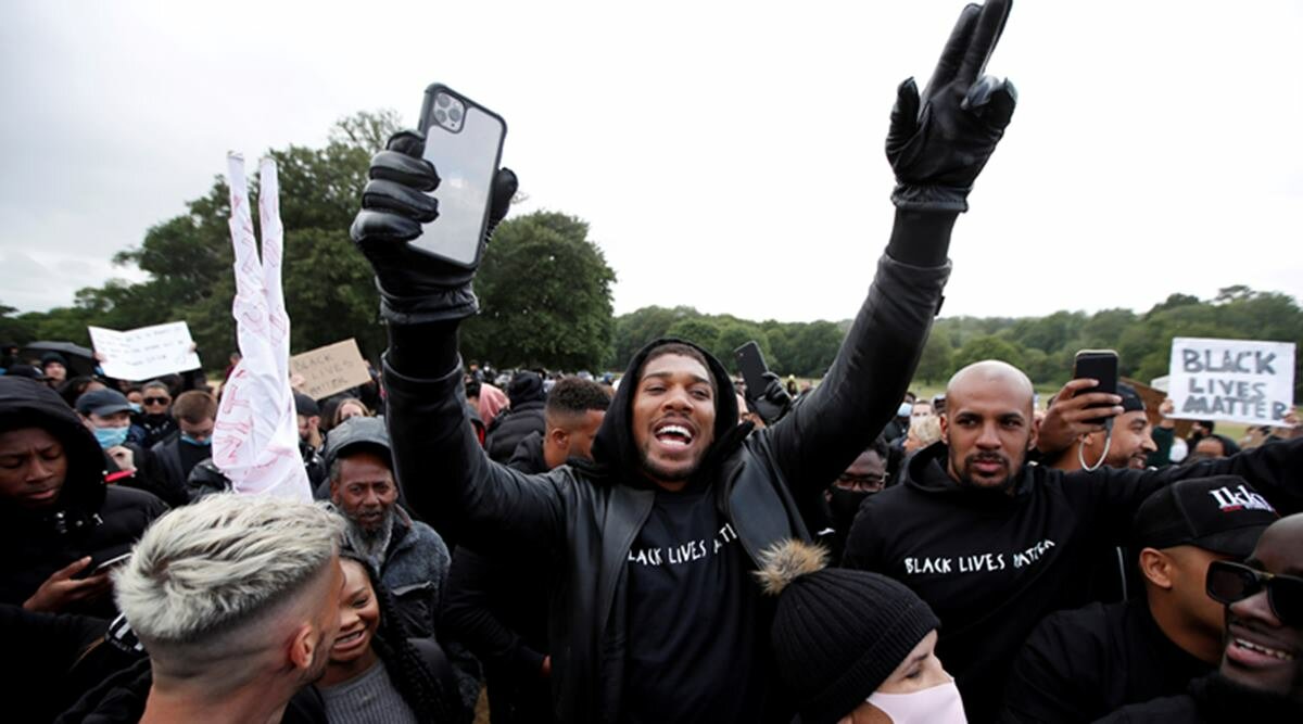 Anthony Joshua Slammed By Tyson Fury Over 'Black Lives Matter' Speech