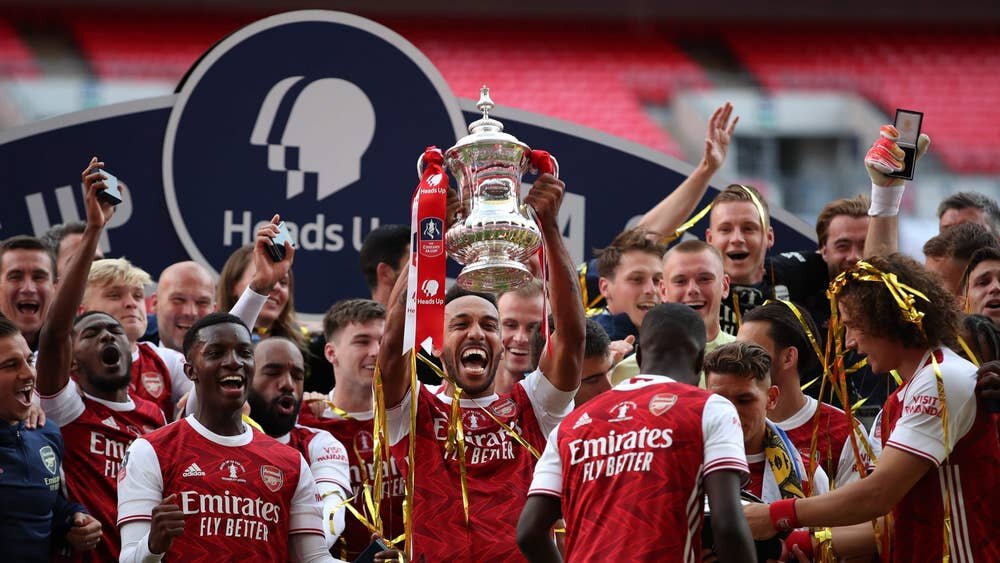 Bukayo Saka Benched For 90 Minutes, As Arsenal Win 2020 English FA Cup