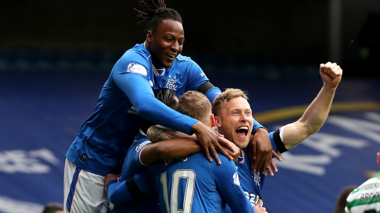 Joe Aribo Celebrates Another Victory Over Celtic In Scottish FA Cup