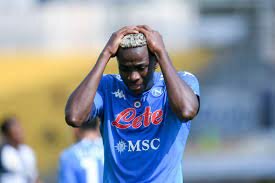 Osimhen Credited With Record Number Of Misses In Single Serie A Game