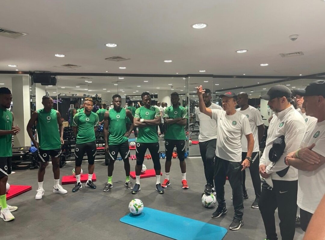 Qatar 2022 Race: 11 Super Eagles In Gym Session As 17 Others Expected By Monday Evening