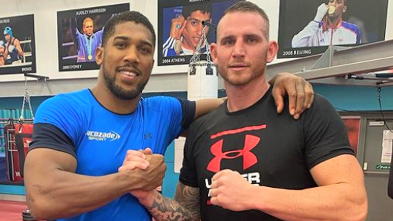Anthony Joshua Welcomes New Sparring Partner From Australia